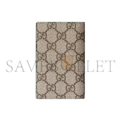 GUCCI GREEN INTERIOR GG LONG CARD CASE 768249 (15*12cm)